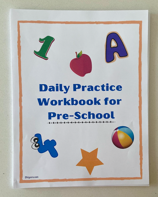 Daily Practice Workbook for Pre-schoolers & Nursery Kids (3-4 years)