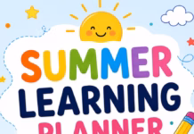Free Summer Learning Planner for Kids (Ages 3–10)